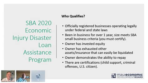 Guide to SBAs Economic Injury Disaster Loans